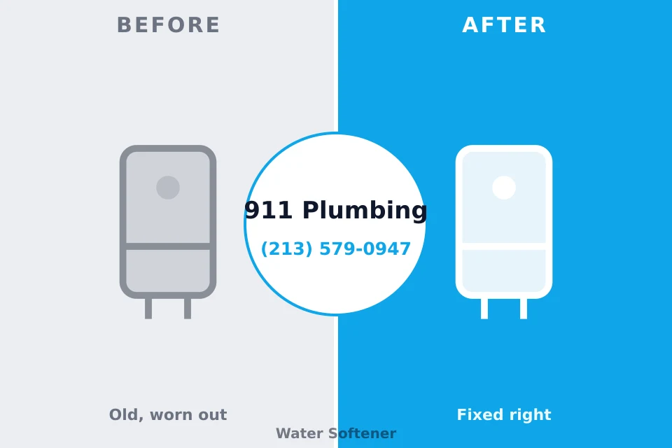 Before and after: plumbing repair Walford, IA